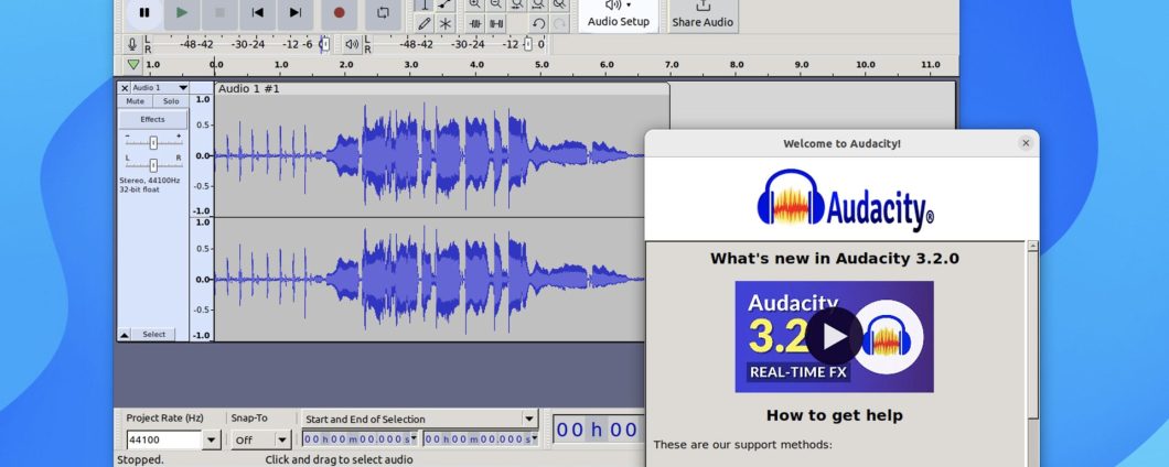 Audacity 3.2.2: arrivate nuove Realtime Capabilities per i VST2 Effect