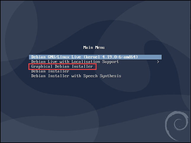 Menu live. Debian. Дебиан 10. Debian Live. Debian Live USB.