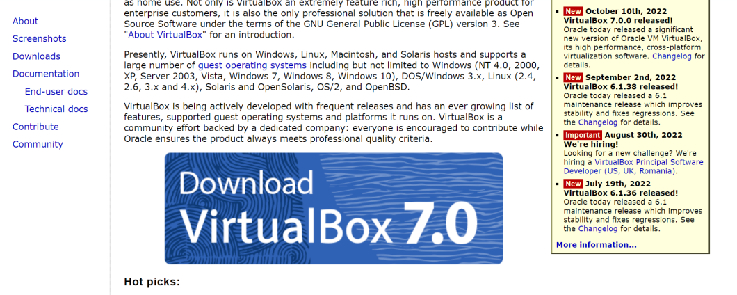 VirtualBox 7.0: arrivato il supporto a DXVK ed al Secure Boot