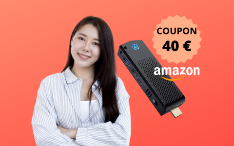 Mini PC Stick con Windows 10 Pro e 8/128GB a 119€ grazie al maxi coupon Amazon