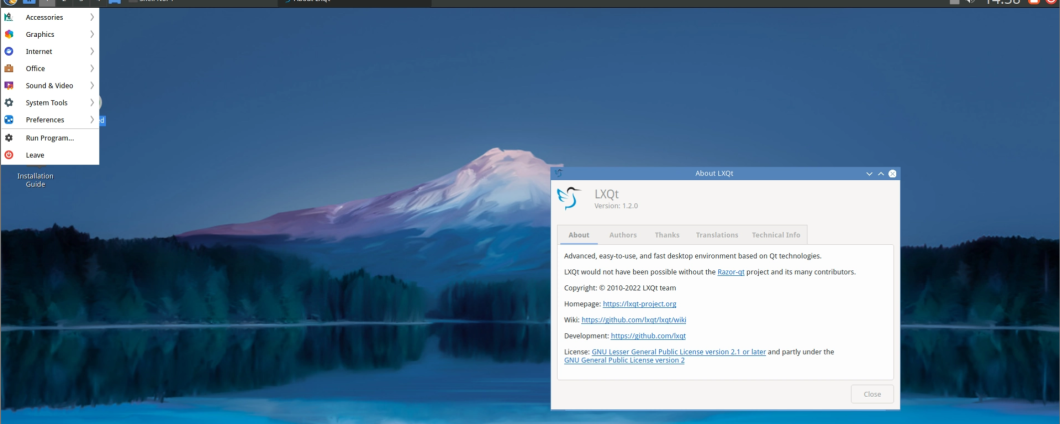 Calculate Linux 23: arrivato Xfce 4.18 ed LXQt 1.2