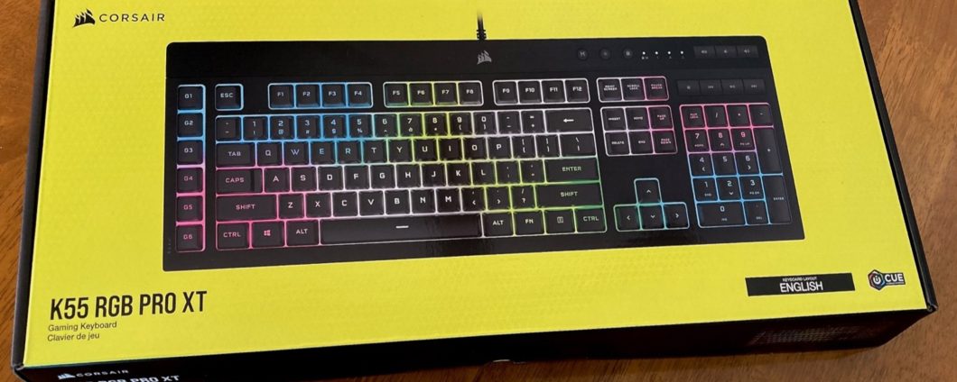 Tastiera Corsair K55 RGB Pro XT è l'offerta del giorno su Amazon