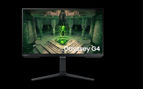 Monitor Gaming Odyssey G4 di Samsung con pannello IPS e refresh a 240 Hz, sconto del 44% su Amazon