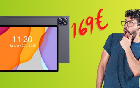 CHUWI HiPad XPro: tablet da 10,5 pollici LTE e WiFi a 169€