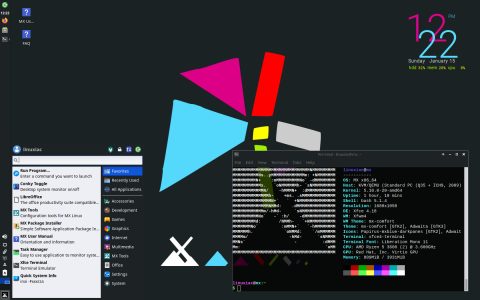 MX Linux 21.3: arrivati Xfce 4.18 e Linux 6.0