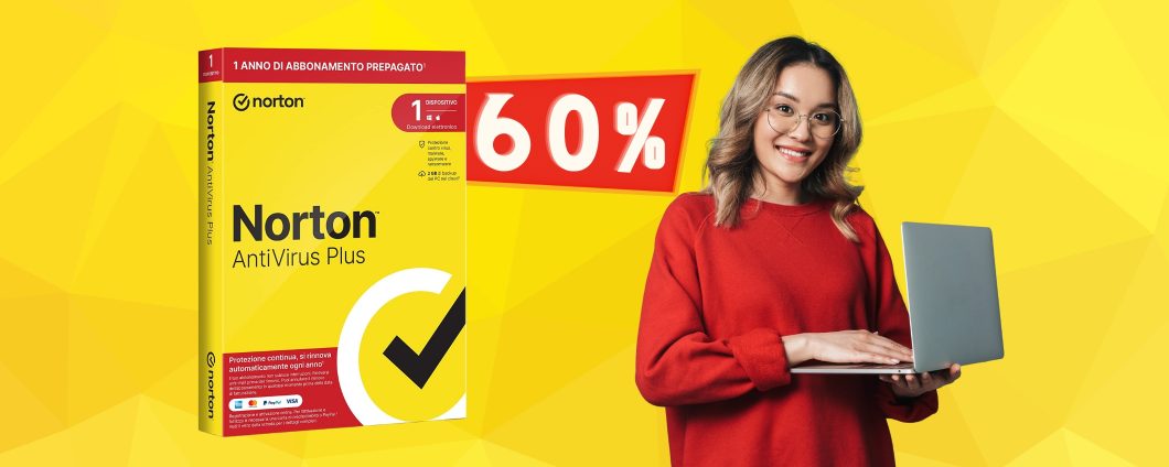 Norton Antivirus Plus 2023 a 11€ è pura FOLLIA (unità limitate)