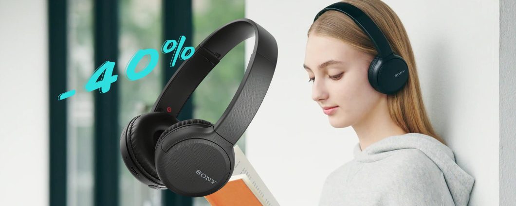 Sony WH-CH510 in CADUTA libera su Amazon, ora a -40%