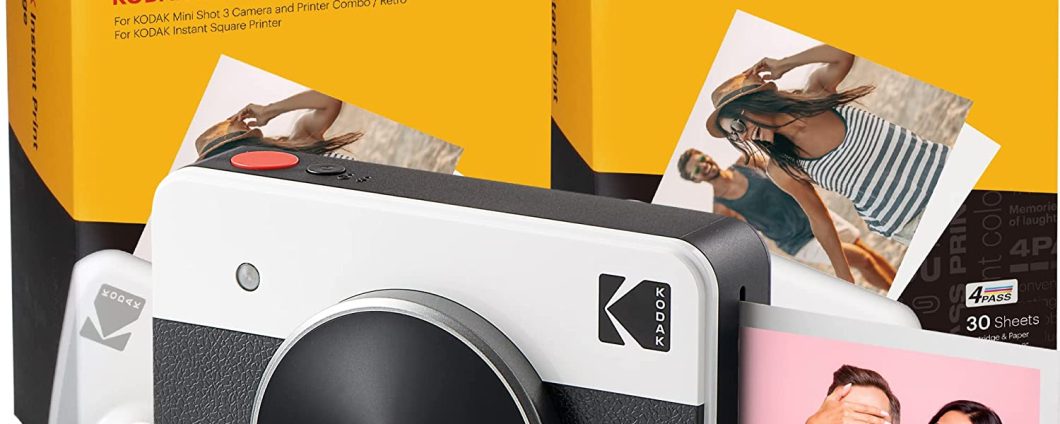 Kodak Mini Shot 3: su Amazon disponibile con un'OFFERTA UNICA