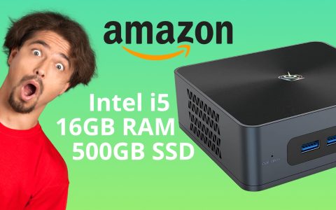 Mini PC con i5, 16GB di RAM e SSD da 500GB al 41% in MENO