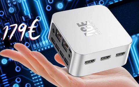 Mini PC piccolo come un mouse e super POTENTE, ora a 179€