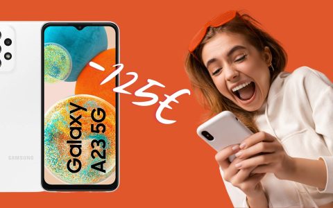 Samsung Galaxy A23: il prezzo è in PICCHIATA, 125€ in MENO