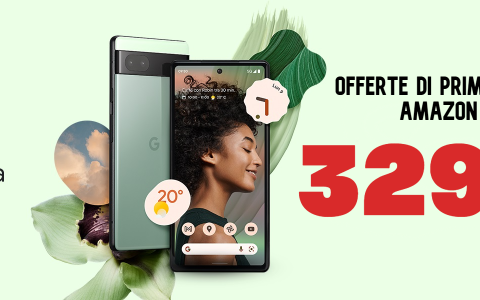 Google Pixel 6a 5G ad un PREZZO SHOCK con le Offerte di Primavera Amazon