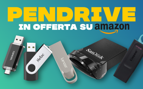 Amazon sconta tutto sulle pendrive: ecco quali acquistare OGGI