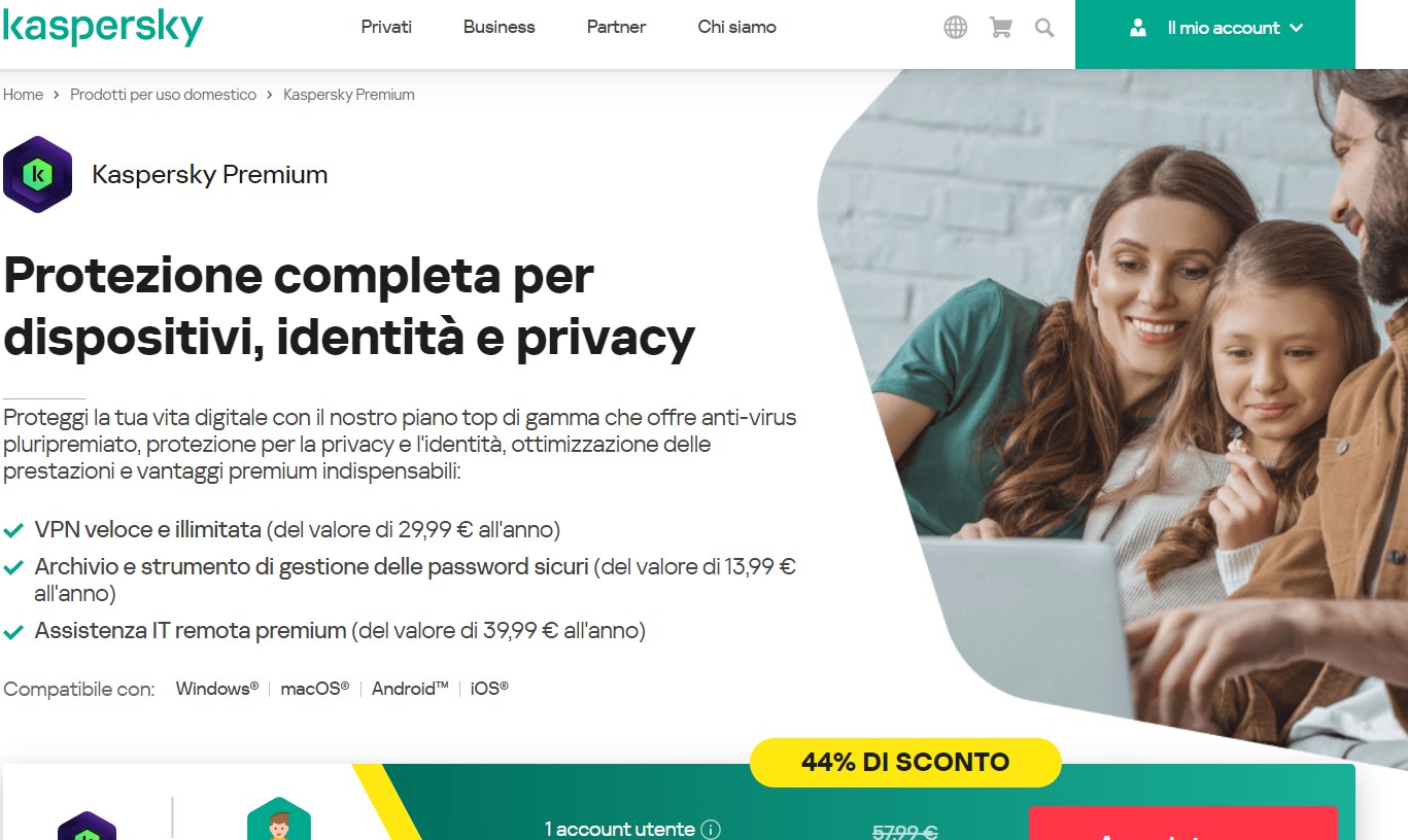 Protezione RAT Kaspersky