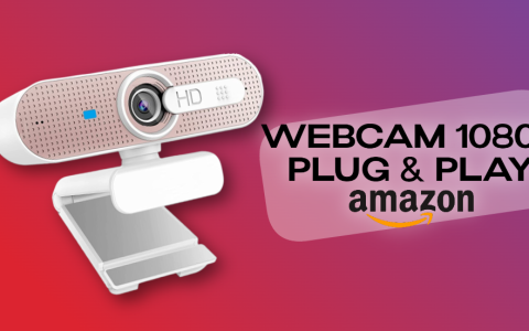 Ecco la Webcam 1080p che STA ANDANDO A RUBA su Amazon: il prezzo è WOW