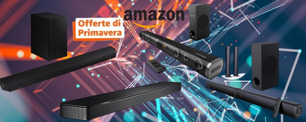 Migliori soundbar nelle Offerte di Primavera Amazon