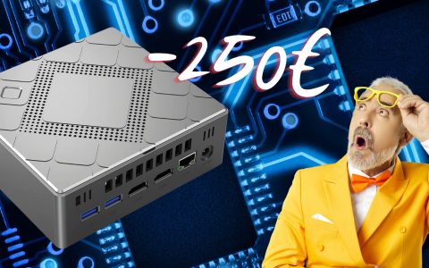 Mini PC Intel i5 e Windows 11 Pro, MOSTRUSO anche lo sconto di 250€