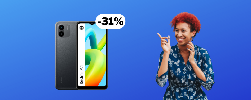 Xiaomi Redmi A1: il prezzo torna ad abbassarsi ancora (-31%)