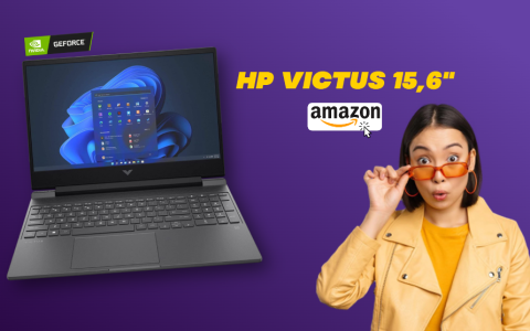 HP Victus: notebook da gaming con GeForce RTX 3050 ad un PREZZO TOP