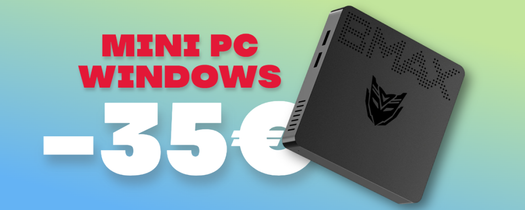 Mini PC Windows a meno di 100€?! Sì, lo trovi ORA su Amazon!