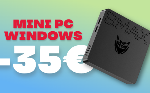 Mini PC Windows a meno di 100€?! Sì, lo trovi ORA su Amazon!