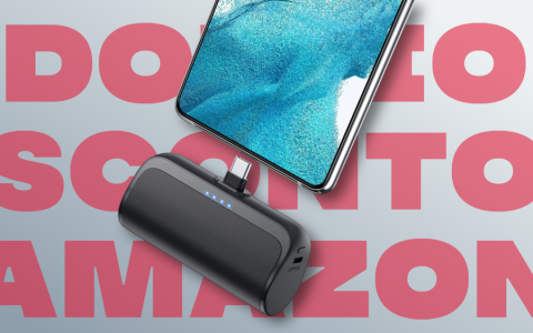 Power Bank ultra-compatto con connettore USB-C ad un prezzo GODURIOSO