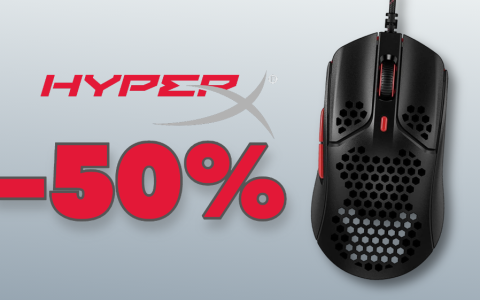 Il mouse da gaming HyperX Pulsefire Haste è al 50% su Amazon: AFFARE CLAMOROSO