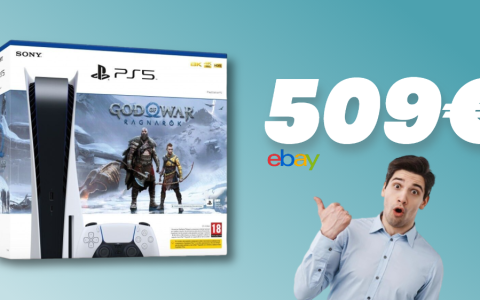 PlayStation 5 con God of War Ragnarok: il prezzo su eBay è STREPITOSO