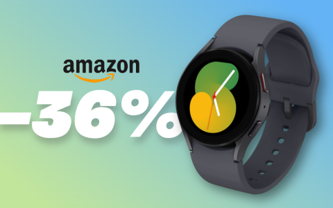 SCONTO di OLTRE 100€ sul Samsung Galaxy Watch5: AFFARE Amazon