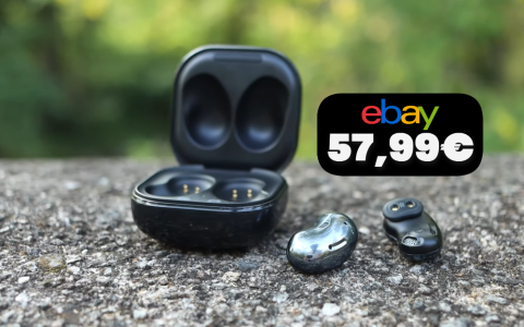 AFFARE eBay: meno di 60€ per i Samsung Galaxy Buds Live