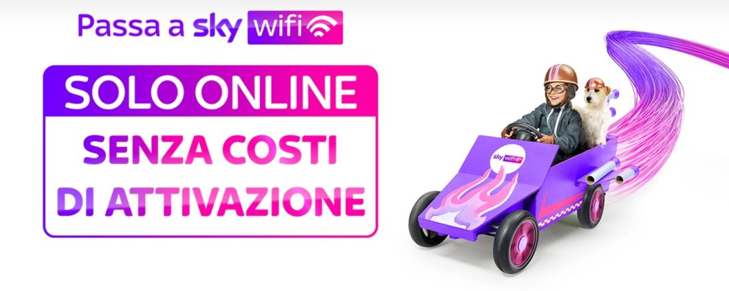 Sky WiFi: PROMO a 29,90 euro mensili