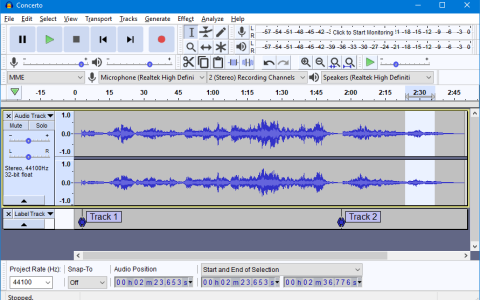 Audacity 3.3: arrivati i nuovi Shelf Filter Effect