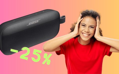 Bose SoundLink Flex: lo speaker portatile da suono WOW al 25%