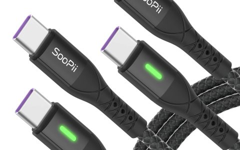 SOOPII Cavo da USB-C a USB-C: da oggi IN OFFERTA col 25% di sconto con coupon