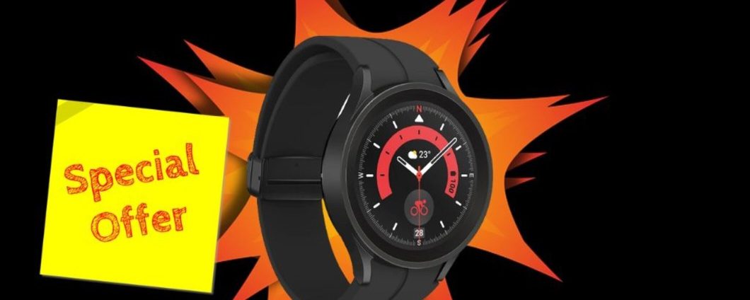 PREZZO SPECIALE per Samsung Galaxy Watch5 Pro, ne restano pochi!