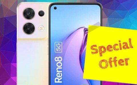 Oggi lo smartphone OPPO Reno8 è in SUPER PROMO su Amazon (-80 euro)