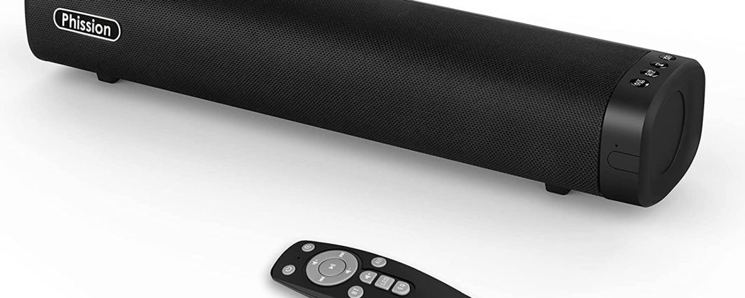 Soundbar Phission: GRANDE OFFERTA su Amazon per l'accessorio