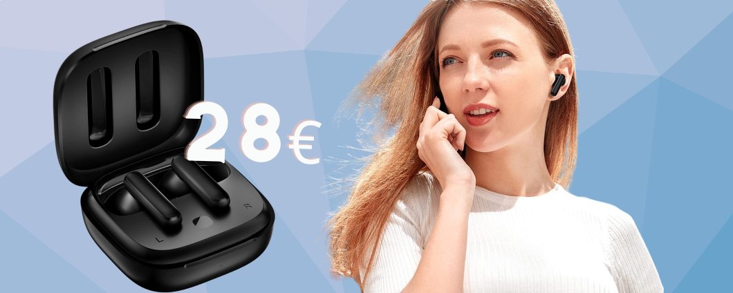 QCY regala un doppio SCONTO per questi auricolari eccezionali