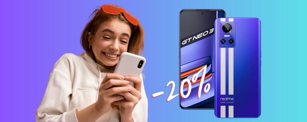 Realme GT NEO 3 da 256 GB al prezzo più BASSO di SEMPRE