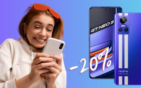 Realme GT NEO 3 da 256 GB al prezzo più BASSO di SEMPRE