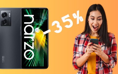 Realme Narzo 50 5G a 129€: BOMBA del weekend su Amazon