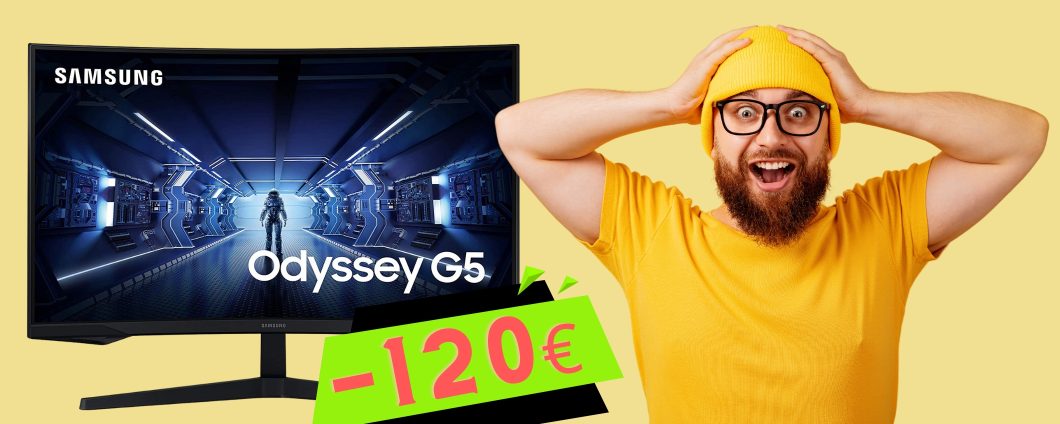 Samsung Odyssey G5 è il monitor Gaming da prendere ADESSO