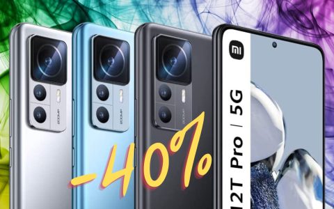 Xiaomi 12T Pro 5G a un PREZZO FOLLE su eBay (-40%)