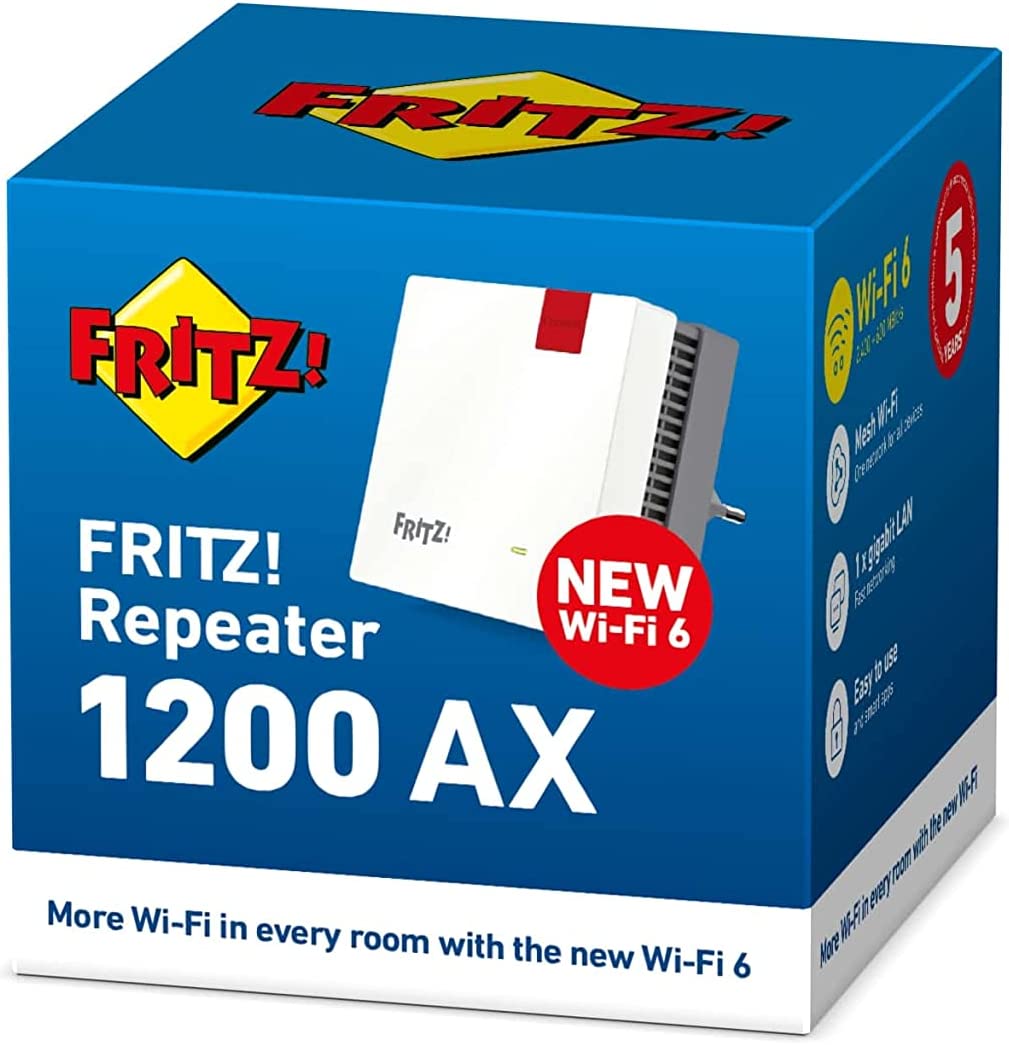 FRITZ!Box 7530AX e FRITZ!Repeater 1200AX: l'accoppiata per una