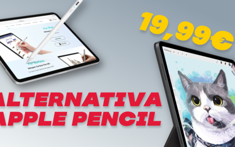 Apple Pencil: questa alternativa low-cost costa solo 19,99€ (-43%)