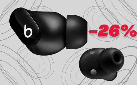 Beats Studio Buds con Audio Spaziale al MIGLIOR PREZZO WEB: -26% su Amazon