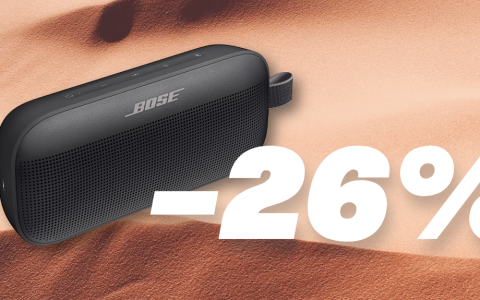 Bose SoundLink Flex: il prezzo di listino è solo un RICORDO con lo sconto Amazon del 26%