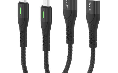 Cavo micro USB SOOPII: set da due cavi da 0.3 M ora in OFFERTA su Amazon