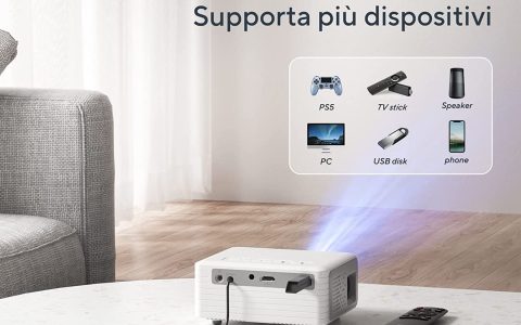 Mini Proiettore AKIYO O1 Portatile ad un prezzo mai visto prima su Amazon