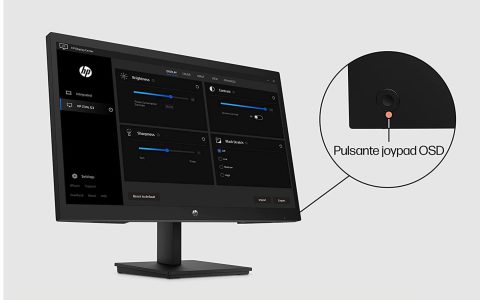 Monitor PC V22ve G5 di HP con risoluzione FHD in sconto del 36% su Amazon